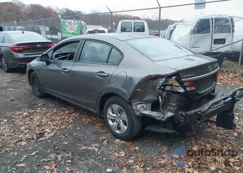 2013 Honda Civic Lx z USA, uszkodzony, nr VIN 19XFB2E59DE012763